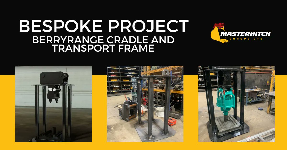 Masterhitch's tweet image. Masterhitch worked with Berryrange in Medway to design and create a cradle and a transport storage frame to safely house the auger drive unit. Find out more: buff.ly/4088gkZ 
#bespokeproject #steelframe #auger #engineering