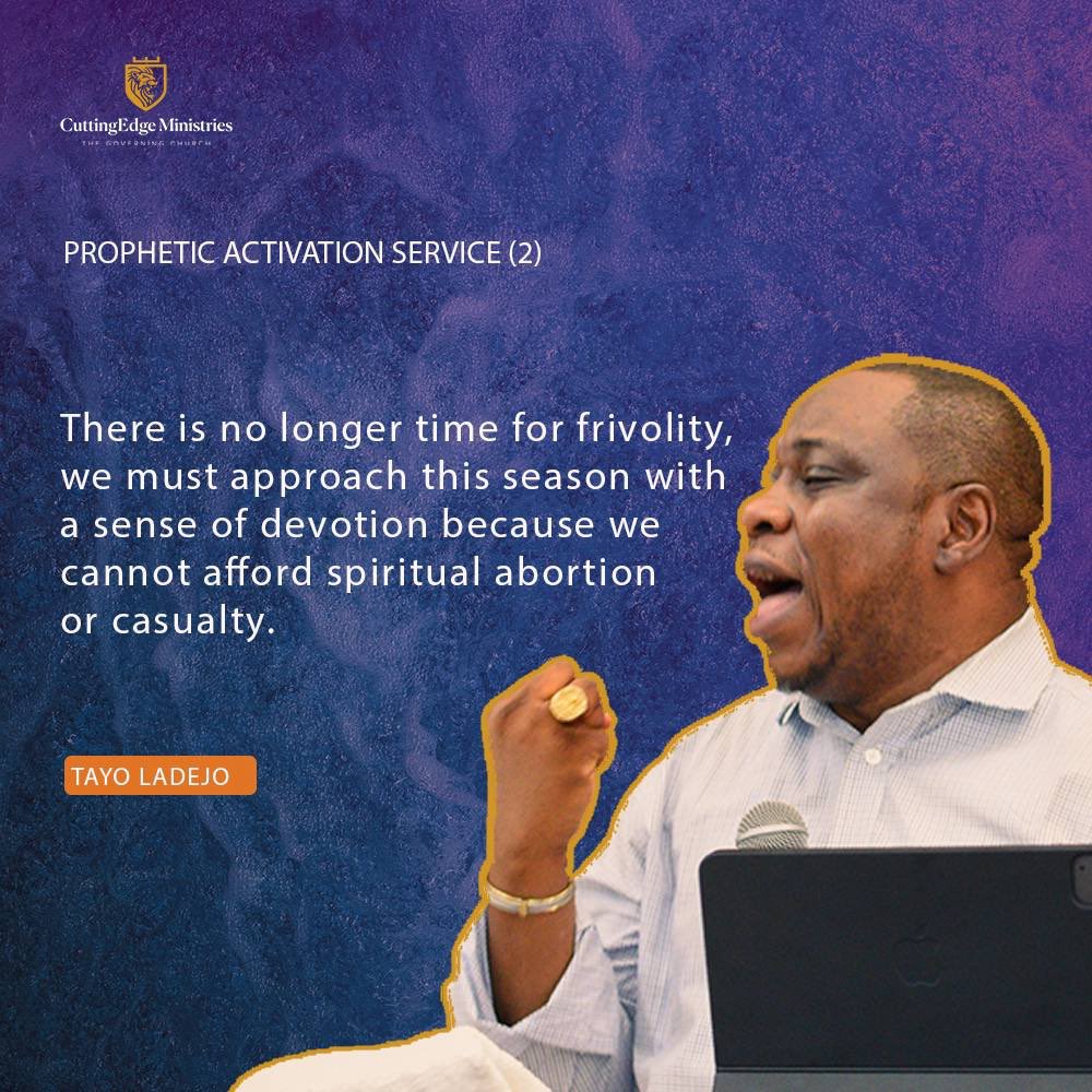 CuttingEdge_NG's tweet photo. The word of the Lord must be the bedrock of our spiritual discernment.
More than ever before, now is the time to define our atmosphere as a result of the spiritual pregnancy we carry. 🔥
We are in the 9th month! Stay vigilant. 💪🏾
#UnveilingExcerpts
#TheGoverningChurch https://t.co/Qeh2ao0dNt