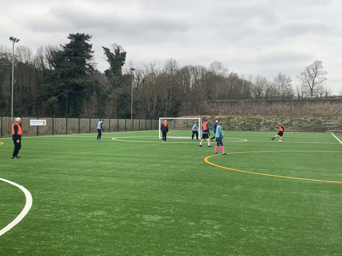 <a href="/BelperTownFC/">𝗕𝗲𝗹𝗽𝗲𝗿 𝗧𝗼𝘄𝗻 | 𝟣𝟪𝟪𝟥</a> A good turn out today down at the <a href="/RaygarSupplies/">Raygar Supplies</a> stadium for the new Belper Town FC walking football club if you are interested in joining contact the club for more information or just turn up at the next session on 26th February at 11am 💛🖤⚽️