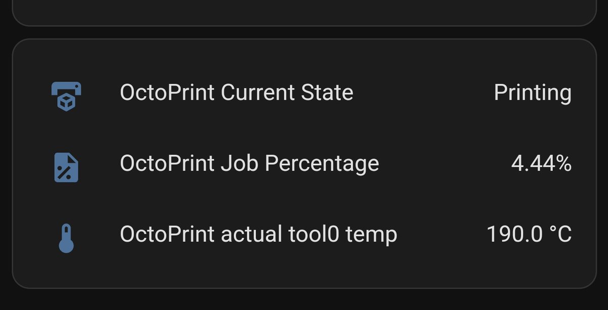 OctoPrint data in Home Assistant! Is there anything HA doesn't do??