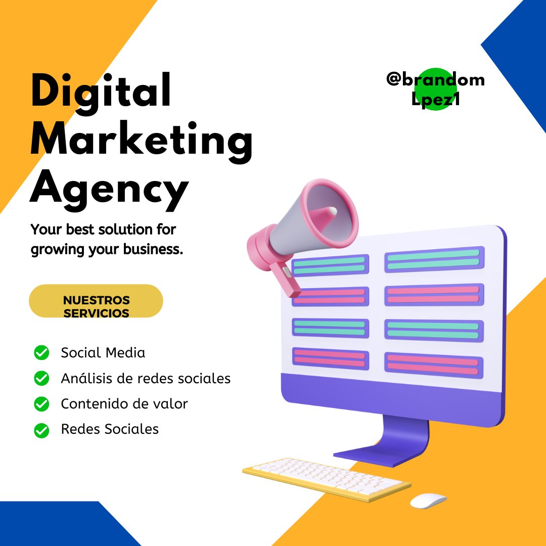 Agencia especializada en brindar servicios de alta calidad digital.
No te pierdas nuestra promociones y eleva tu marca. 💰