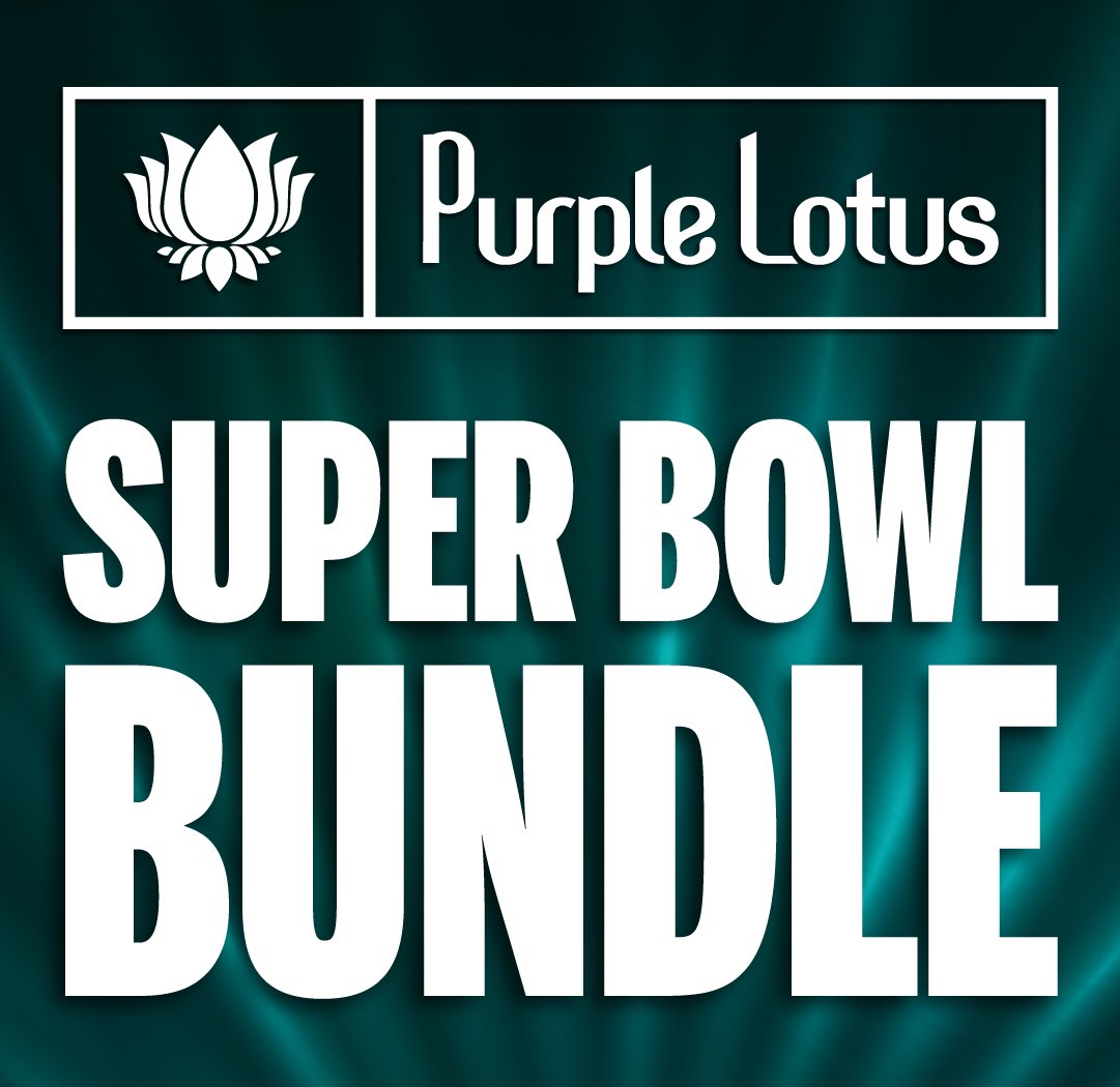 Score big today with <a href="/Bluechipca/">Blue Chip Genetics</a> Super Bowl Bundle <a href="/purplelotusca/">Purple Lotus</a> 🏈

First 20 in-store customers that redeem the buy 2 get 1 for $1 blue chip 3.5g flower will receive the following super bowl bundle valued at $150 for $1. 
Click here: plpcsanjose.com/event/super-bo…