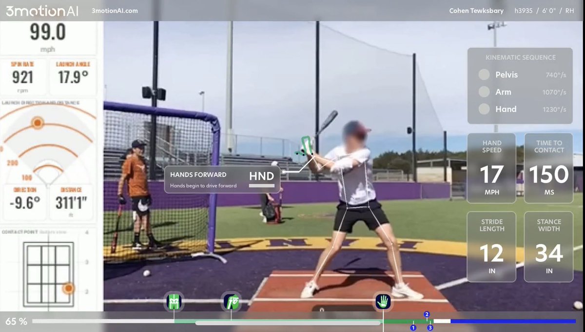 TewksHitting's tweet photo. If you get video through Trackman, we can process via @3motionAI on @PeloteroApp. 

h/t @NuclearBaseball for the video https://t.co/gjL4gzrIm7