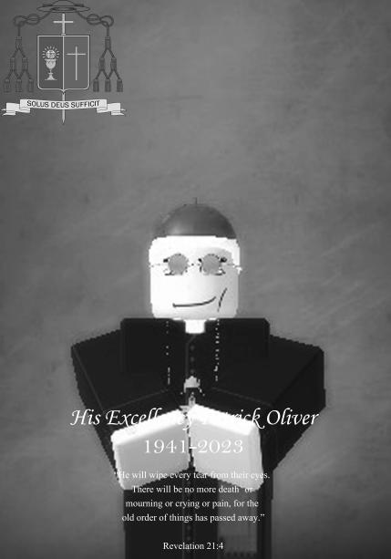 AciRoblox's tweet photo. A few hours ago we received the news of the death of the Auxiliary Bishop Emeritus of Berlin.
Requirescat in pacem! https://t.co/6y8R9FuO12