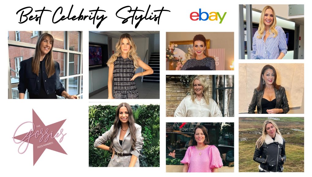Check out the nominees for Best Celebrity Stylist, sponsored by <a href="/eBay/">eBay</a> Ireland, at the #Gossies2023 👗

Vote for your winner here: goss.ie/gossies-2023/g…