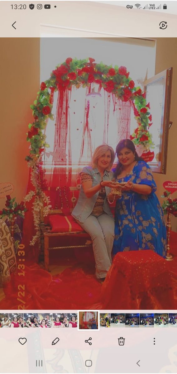 Aparıcımız Gülçöhrə xanım və kameramanımız Xatirə xanım