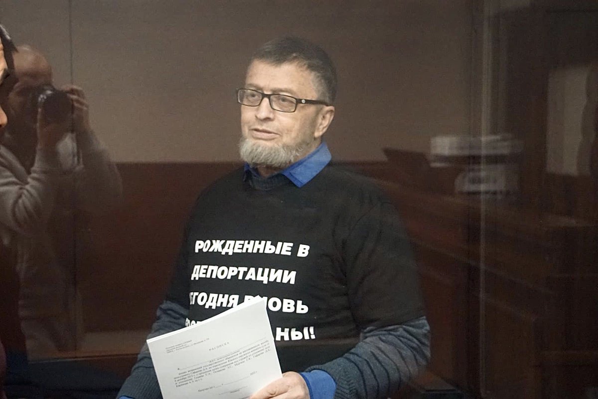 AnnaDeMilanese's tweet photo. Krimtataren
Am 10. Februar ist der krimtatarische Gefangene Dzhemil Gafarov, der zu 13 Jahren Haft verurteilt worden war, in einer russischen Haftanstalt gestorben.
Der zweite Tod eines politischen Gefangenen innerhalb einer Woche.
Tasheva sagte, er sei gefoltert worden. https://t.co/snX0mQZGYm