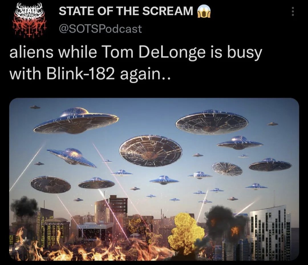 State of the Scene tweet media