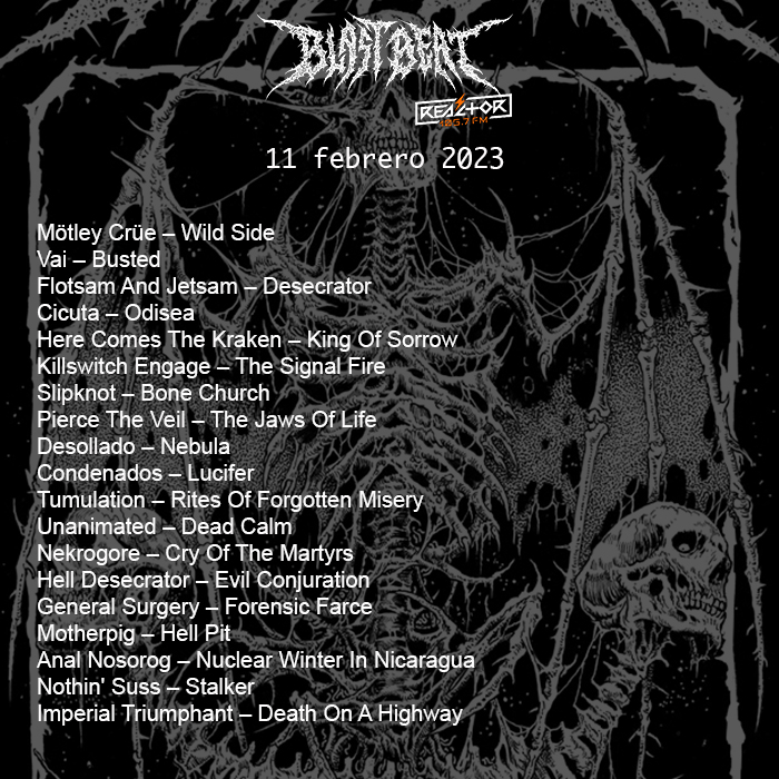 BBeat105's tweet image. Ya está en plataformas el programa #173 de @BBeat105 (@Spotify, @ApplePodcasts e @ivoox)!!

@MotleyCrue, @stevevai, @Flotztildeath, #CICUTA

@ocesa_rock, @mexicometalfest, @CACIQUEMx, @dragonrojomfest

#StayBlast
#BlastBeat105