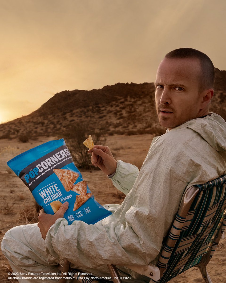 Yo, yo, yo. @bryancranston and I are breaking into something good with @PopCorners. Vote for your favorite cooks on Ad Meter [admeter.usatoday.com [admeter.usatoday.com]] #PopCornersBreakingGood 
#PopCorners_Partner