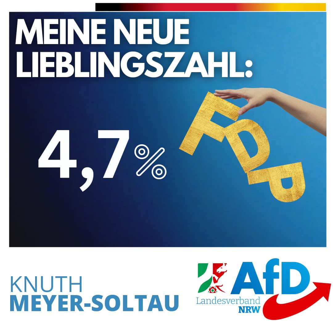 Es gibt Tage, die laufen einfach super!
#afdnrw #afdberlin <a href="/AlternativeNRW/">AfD NRW</a> <a href="/Georg_Pazderski/">Georg Pazderski</a> <a href="/Vincentz_AfD/">Dr. Martin Vincentz</a> <a href="/Joerg_Nobis_AfD/">Jörg Nobis</a> <a href="/AfD_Muenster/">AfD_Muenster</a> <a href="/AfDBochum/">AfD Bochum</a> <a href="/ChristianBlex/">Dr. Christian Blex, MdL</a> @KayGottschalk1 <a href="/FDPBochum/">FDP Bochum</a> <a href="/Pedi58S/">Petra Schneider</a> <a href="/afdkrefeld/">AfD Krefeld</a> <a href="/AfD_Duisburg/">AfD Duisburg</a> <a href="/Schlembach_AfD/">Michael Schlembach</a>