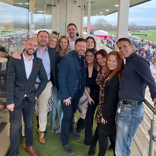 Fantastic day and brilliant company <a href="/UttoxeterRaces/">Uttoxeter Racecourse</a>