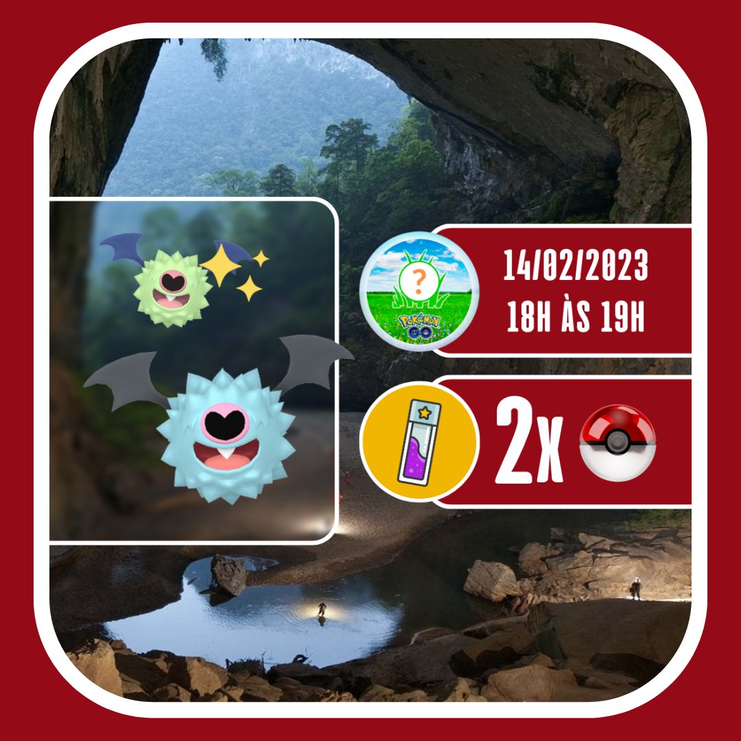 mestreyodoh's tweet photo. 😱 NÃO PERCA!
🕕 SHINY WOOBAT DE GRAÇA!!! JOGUE E PEGUE SHINY! POKÉMON GO no Caminho da Alegria!
❤️🔥 Quer conferir TUDO?
Clique aqui em baixo!
🔗 https://t.co/OZtbo5iHaB
🔗 https://t.co/OZtbo5iHaB
#PokémonGO
#PokeReport
#vulpix
#ninetales
#tmelite https://t.co/7d0pP5hYwU