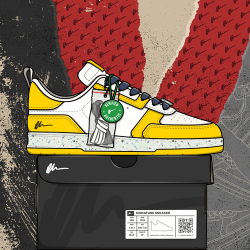 Signature Sneaker #75 bought for 0.01 ETH by 0xb7c377 from Bldy___Vrgn opensea.io/assets/ethereu…