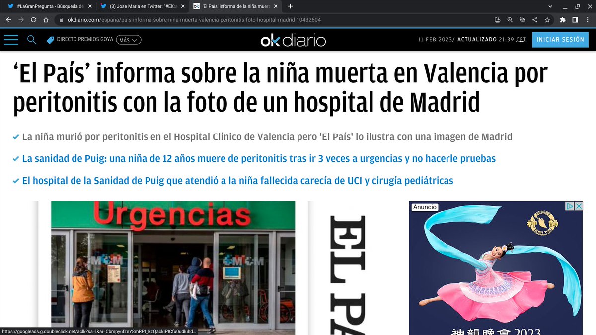 #LaOca  ¿QUE FAMOSOS SON LOS HOSPITALES DE MADRID¡¡

@IdiazAyuso @Macarena_Olona @cayetanaAT