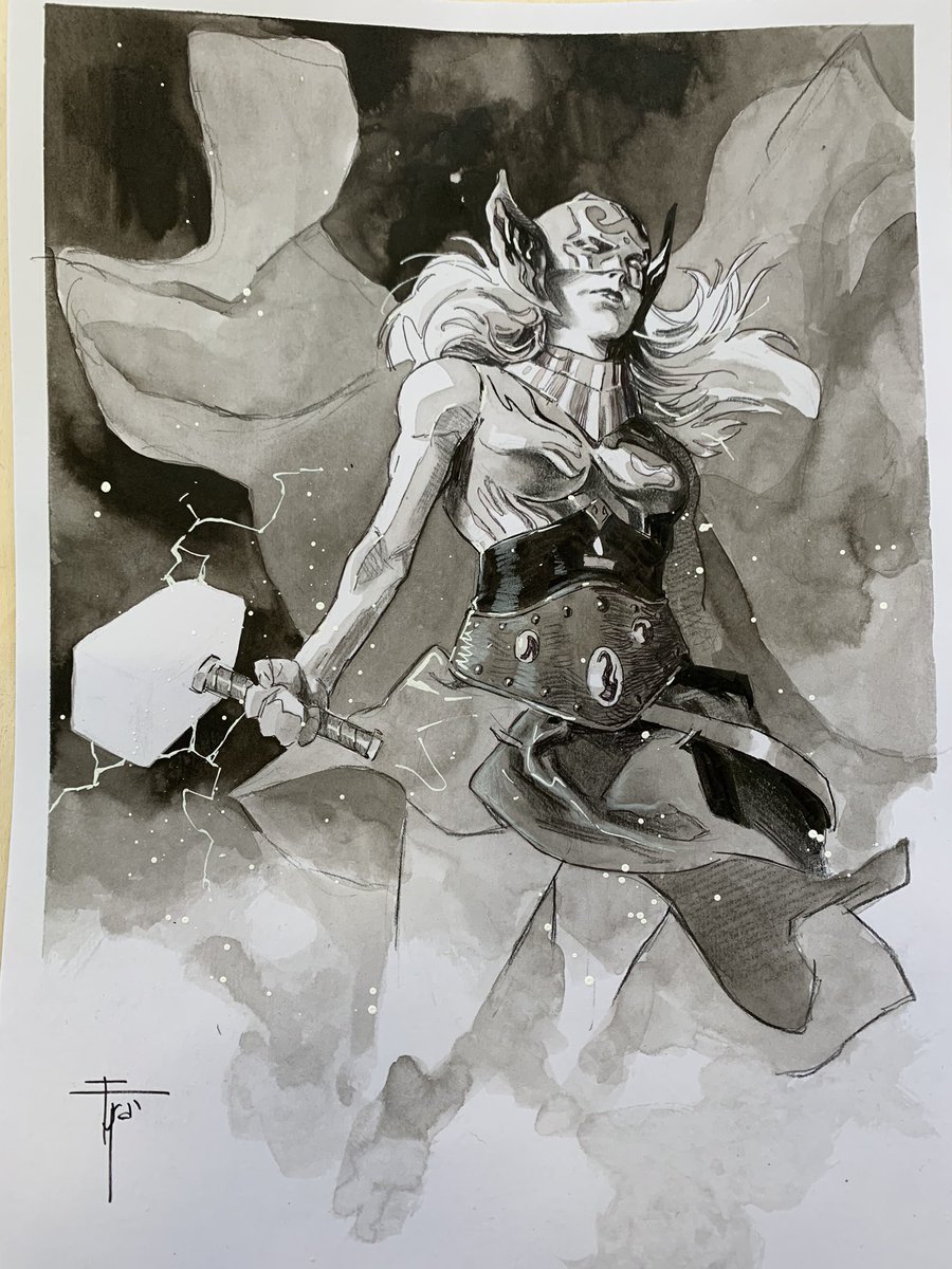 RT @FraMobArt: The Mighty Thor, Jane Foster.
From Bologna Nerd Show
#thor #marvelcomics https://t.co/l5xO0jqG1w