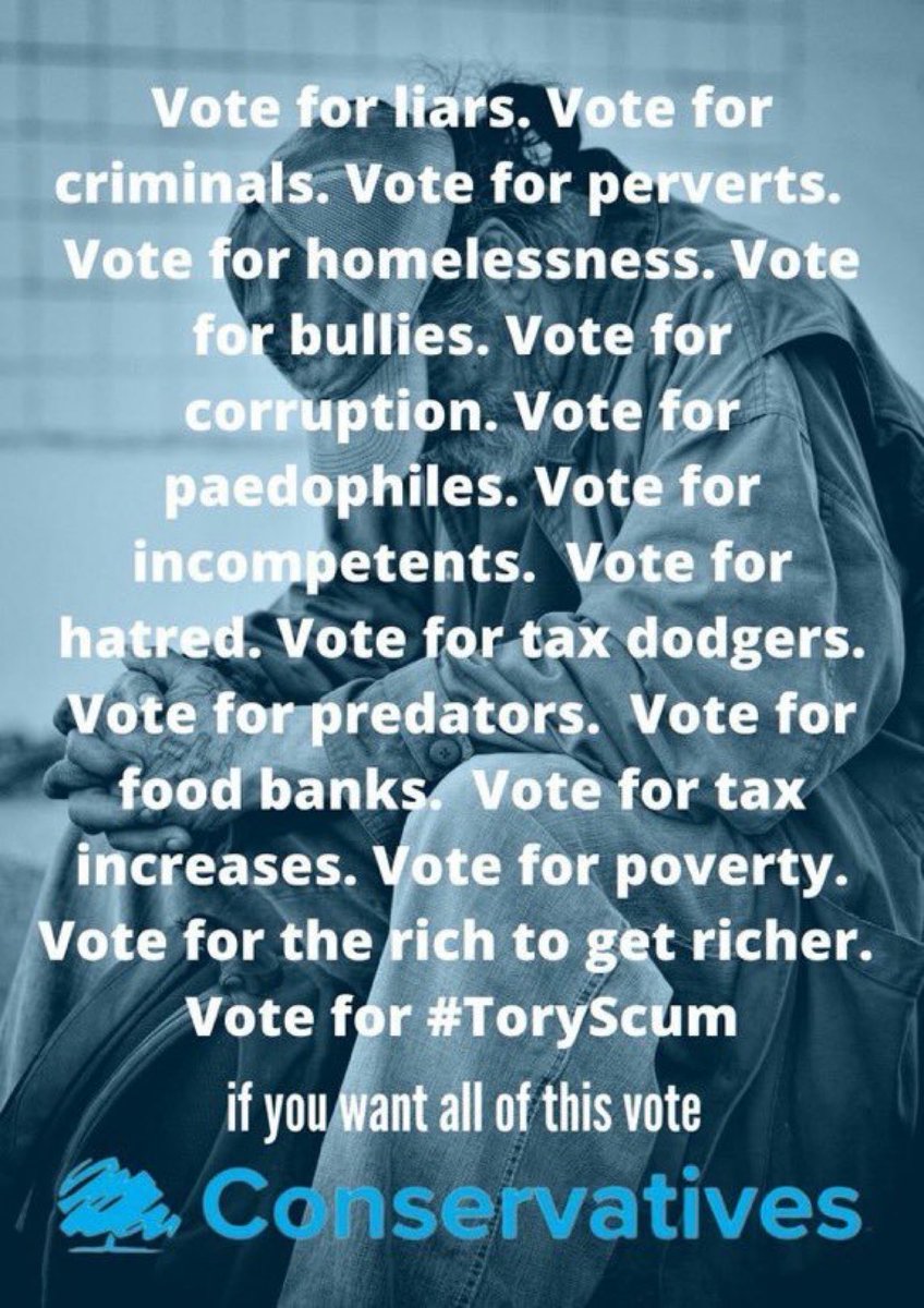 SydesJokes's tweet photo. #ToryScum https://t.co/eJsXGPOmYo