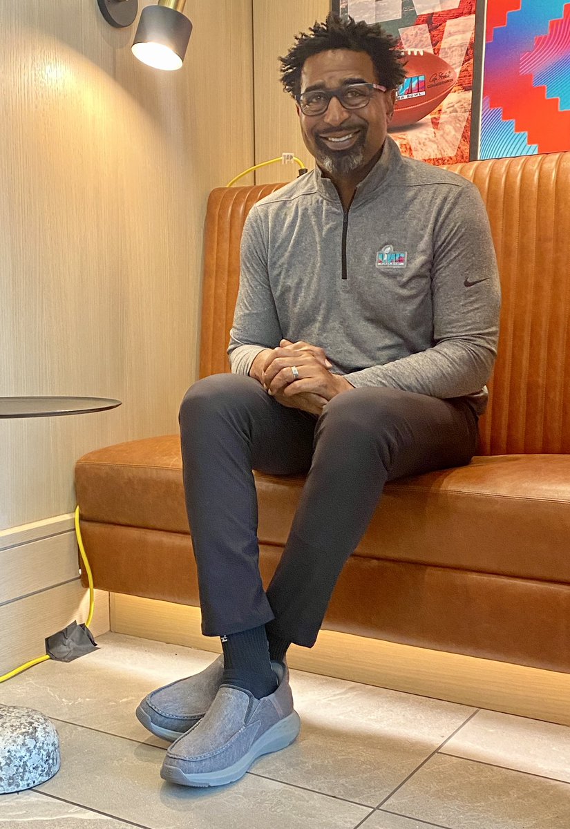 Time to watch the next generation of players create their legacy, while I sit pretty in my @Skechers. It’s Game Day baby! #SkechersAmbassad #SBLVIII #SkechersApparel #GameDayComfort