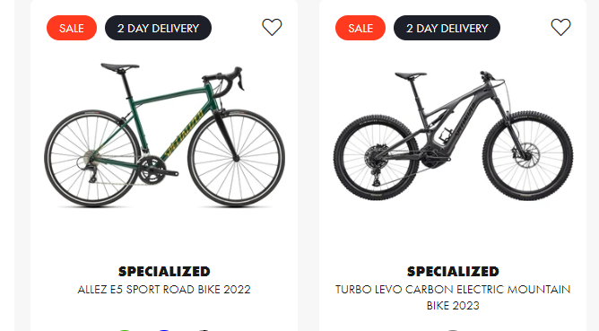 #cycling #mtb 
SPECIALIZED CLEARANCE BIKES 
save ££ = fave.co/3HYiEU9