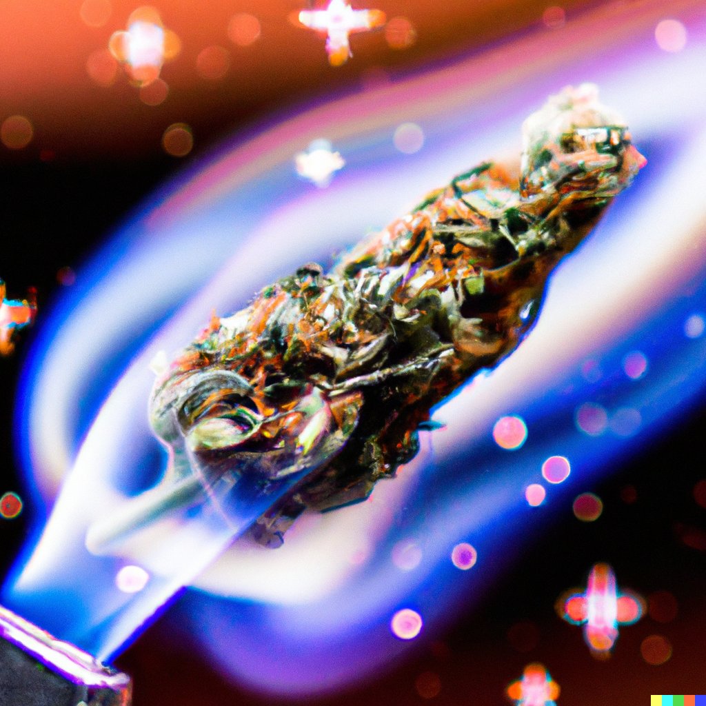 Delta8Update's tweet photo. Blazing through the galaxy with the power of #cannabis 🔥🚀 Astronauts, prepare for liftoff with this intergalactic strain. Let's explore new worlds and higher consciousness together. #AIgenerated #CannabisCommunity #Mmemberville #weedgirl https://t.co/M1lWTawNRN