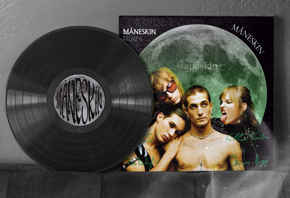 aneskin_'s tweet photo. my next design work, vinyl for måneskin♥hope you like it!! #Maneskin https://t.co/oq3Ql2NpU7