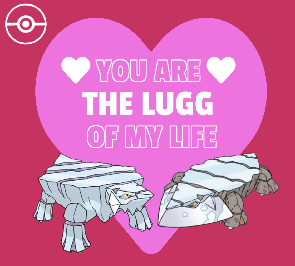 NoLugLeftBehind's tweet photo. @Pokemon How about creating Avalugg merchandise for the special lugger in someones life? 👀 https://t.co/EBCRQOH3WQ