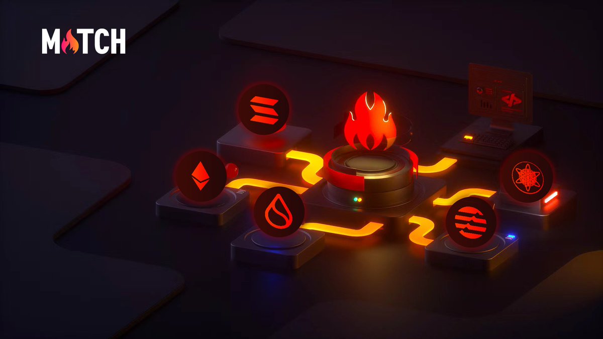 matchain_io's tweet image. Join the revolution!

 #Match serves as central ledger in the Cosmos Hub network, connecting blockchains for secure token transfers.

 #CosmosHub #InterBlockchainCommunication