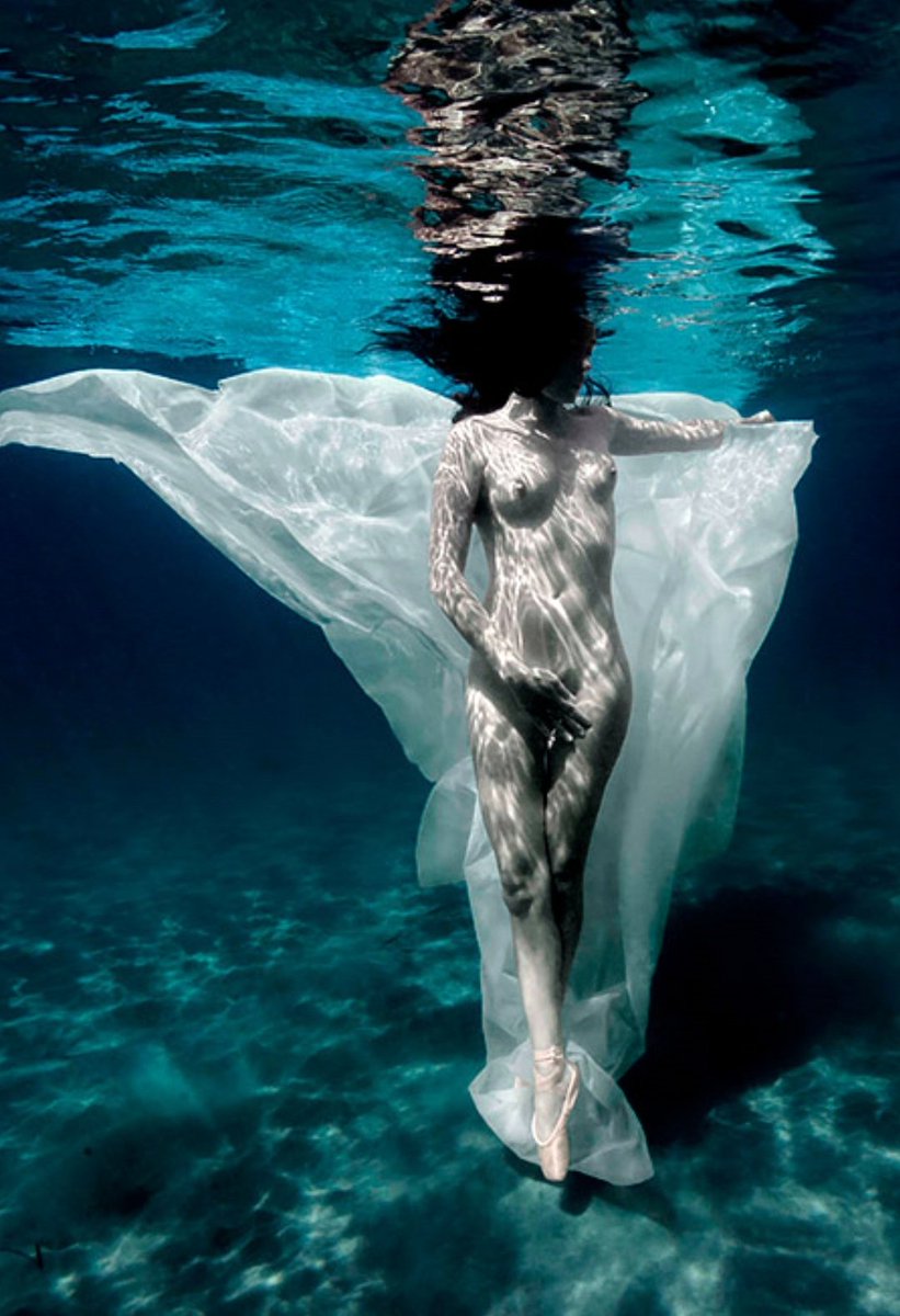 ~~&amp;... La colección de fotos bajo el agua de esta fotógrafa barcelonesa, son pura poesía.

© Isabel Muñoz