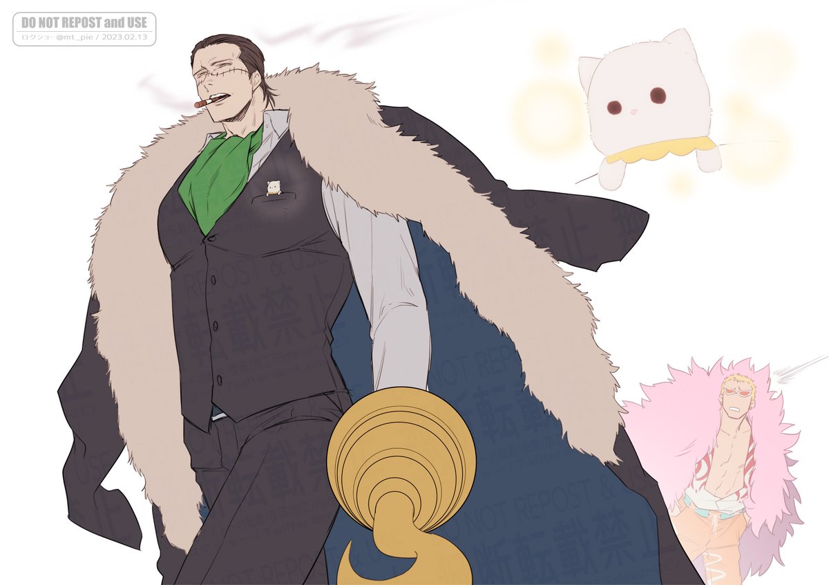 mt_pie's tweet photo. [ンピス] ※ほんわか謎時空rkgk

気付かない鰐社長
１枚目を描いた後に口ビンちゃんならモグラのｴｹﾁｪﾝを選びそうだなと https://t.co/YmtIE23KGE