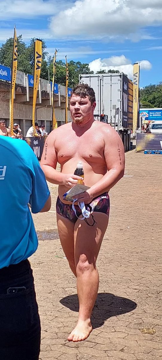 Ryno_Web3's tweet photo. Today, I competed in the world's largest open water swimming event, The Midmar Mile.

This marks my 6th consecutive year of taking part in this amazing event.🤩

Here's to many more💪

🏆🏆🏆

#MidmarMile #midmar #swimming #swimmer https://t.co/IiGdUul6bK