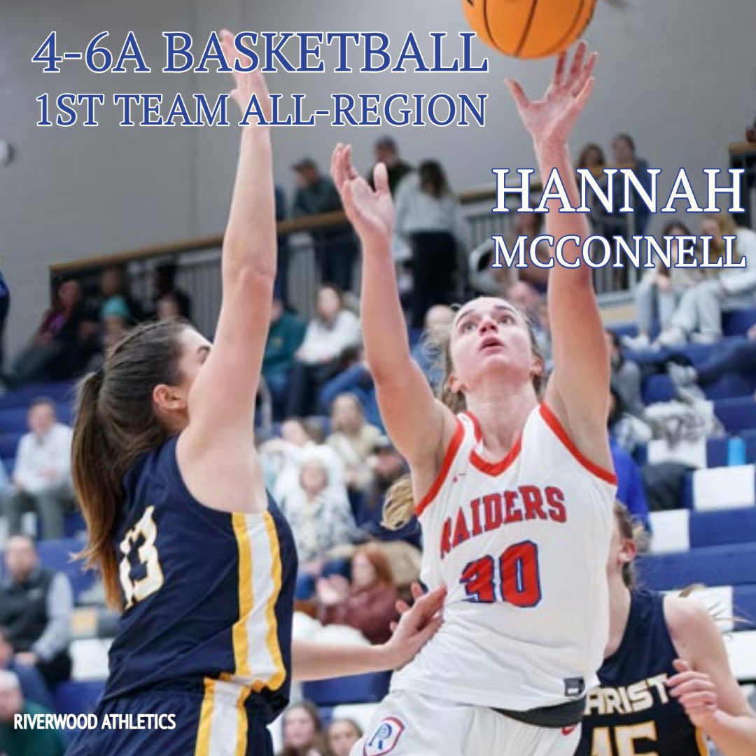 Riverwood Basketball (@rwrbasketball) on Twitter photo Congratulations to <a href="/HannahMcC24/">Hannah McConnell</a> on receiving 1st Team All-Region honors for Region 4-6A! <a href="/sticks1194/">Cierra Jackson</a> <a href="/RICSAthletics/">Riverwood Athletics</a> Congratulations to <a href="/HannahMcC24/">Hannah McConnell</a> on receiving 1st Team All-Region honors for Region 4-6A! <a href="/sticks1194/">Cierra Jackson</a> <a href="/RICSAthletics/">Riverwood Athletics</a>