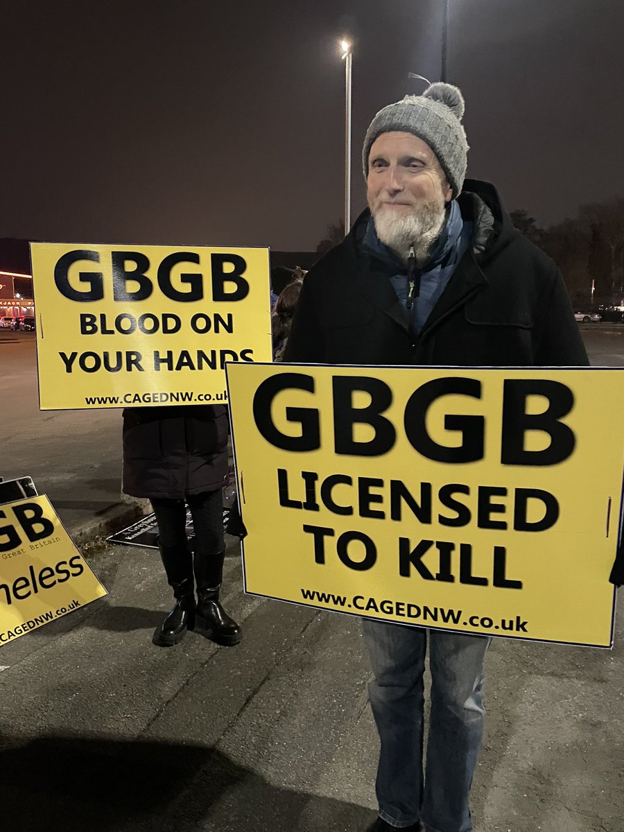 shutdownBV's tweet photo. As the GBGB pat themselves on their backs at their annual gala,their #greyhounds will be in cold, dark kennels, their future unknown &amp; treated like https://t.co/611qRsLujO many more #dogs must die before this excuse of a sport is banned for good? #Sheffield #bangreyhoundracing https://t.co/gNIPohc62j