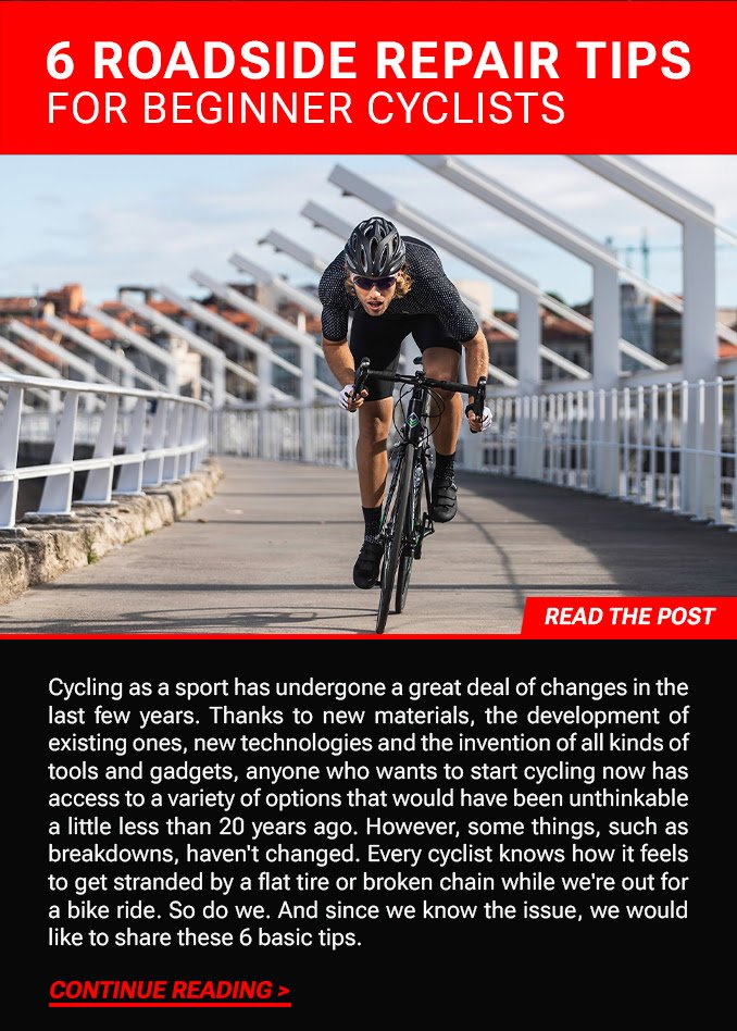 #cycling 
6 roadside repair tips for 
beginner cyclists - fave.co/3HUNVqT