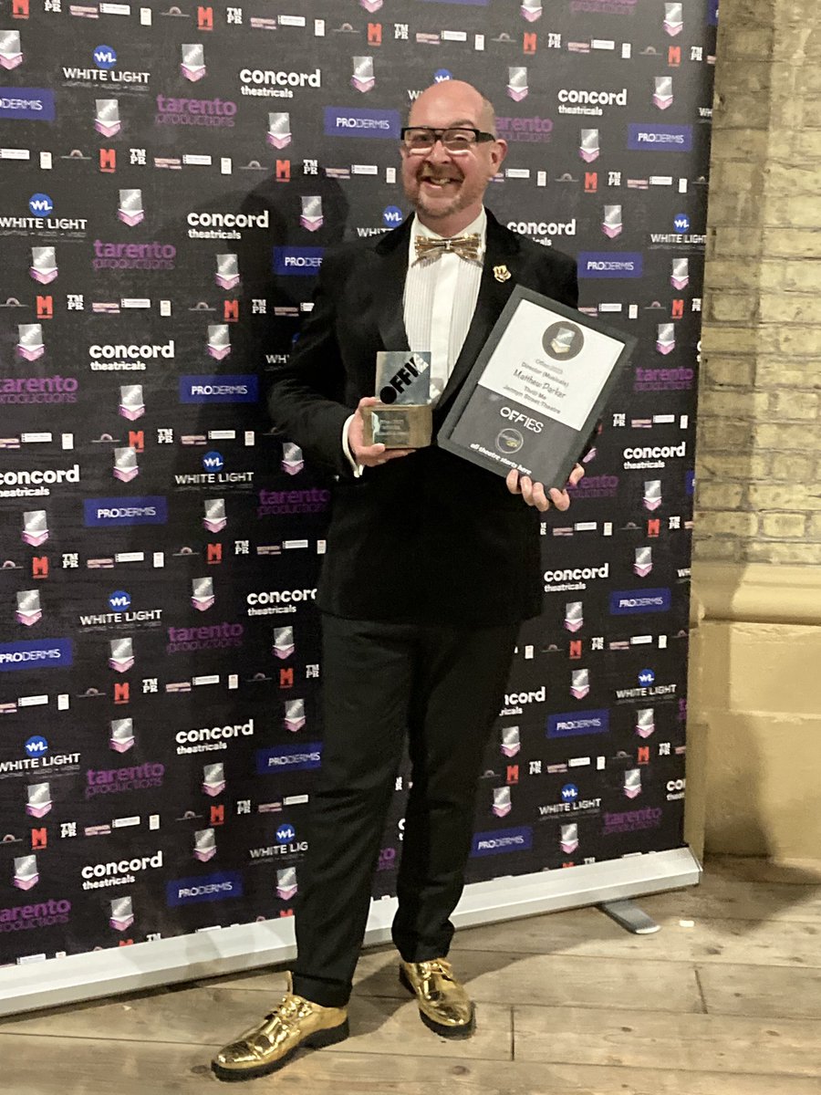 Gah! No you’re crying with happiness! Thankyou <a href="/OffWestEndCom/">OffWestEnd / Offies Awards</a>!