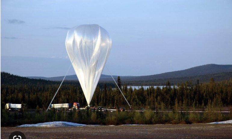 carlbildt's tweet photo. I remember there was and probably still is a research program launching high-altitude balloons from northern 🇸🇪 and then having them drift over the Arctic in the direction of 🇨🇦. https://t.co/ZPILbIy8Jf