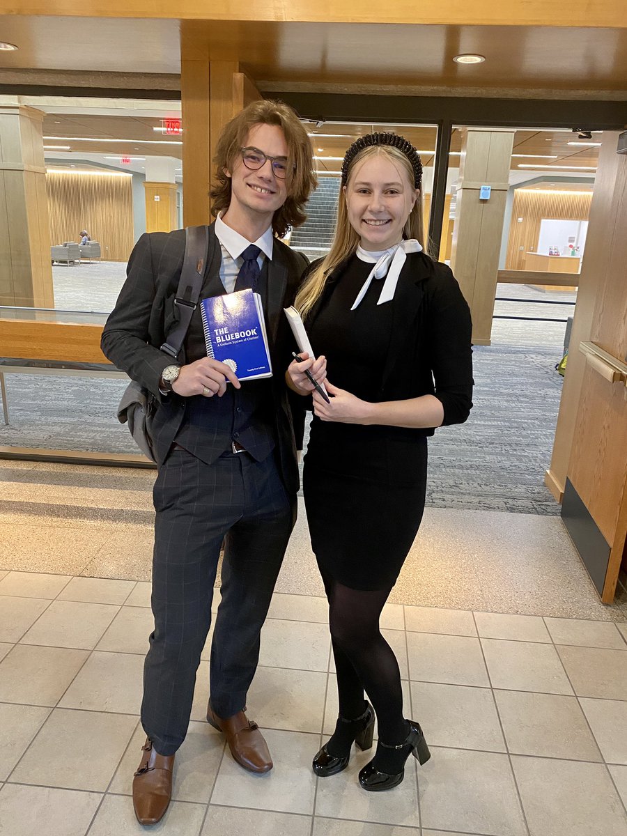 Week 3 OCI deadlines are tonight at 11:59! (First-year students still smiling and styling after a long week of interviews and studying!) #Careers #NELaw #Perseverance #OCI