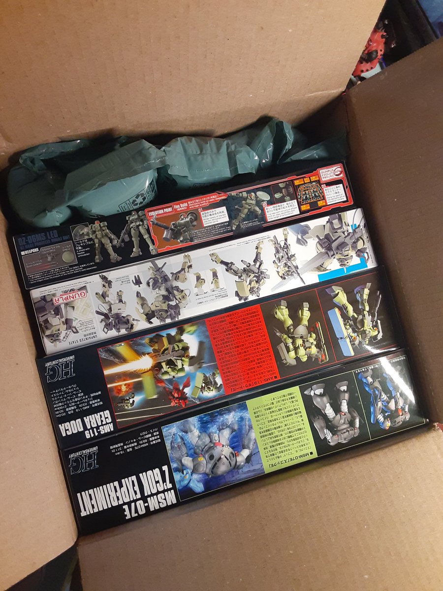 rattsnax's tweet photo. surprise sunday package
#USAGS #gundam https://t.co/ajpbnzwOtu