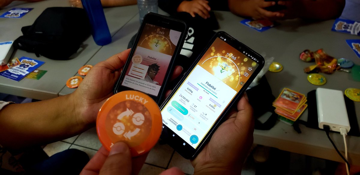 PoGoPeru's tweet image. #2da Reunión de #Intercambios + #pvp! (11/FEB) Gracias por acompañarnos, entrenadores! Intercambios con suerte 🍀, recuerdos, y unas rondas de pvp 🥊 Gracias a Magic Place Cantuarias por la bienvenida, el agradable espacio y las cartas de colección para todos quienes compitieron!