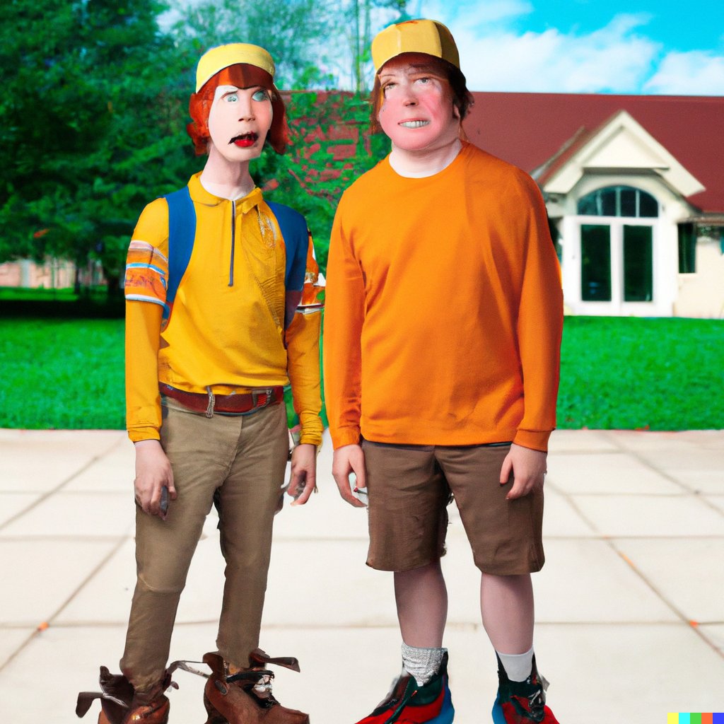 I asked #AI what a new season of Pete &amp; Pete would look like....