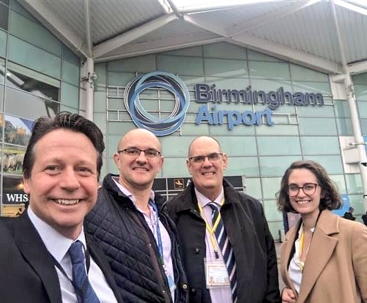 ✈️ Airports play a key role in facilitating trade, helping businesses across the country sell their top-quality products to customers all around the world 🌎

Fantastic visit to <a href="/bhx_official/">Birmingham Airport</a> to hear about their plans for development and to become net zero by 2033 ♻️