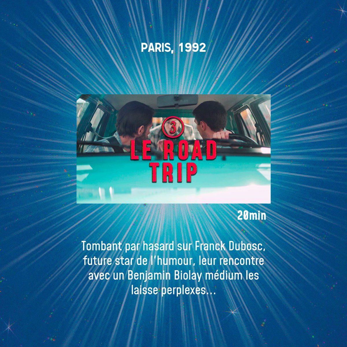 artoustv's tweet photo. Envie de découvrir une série originale, au cœur des années 90, croisant les chemins des Daft Punk, Benjamin Biolay, Quentin Dupieux, Céline Sciamma et Franck Dubosc ?
3 années de travail et une heure de fiction rien que pour vous, sur @YTCreateurs : https://t.co/2Iq1MK2NqY https://t.co/XMfFLixdKr