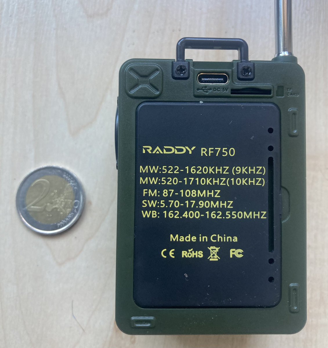 RadioHacking's tweet image. 📢 Sorteo una radio de Onda Corta Raddy RF750. Si quieres participar tienes que hacer lo siguiente (solo hasta el 14/02/2023 a las 23:59):
✅Sigue esta cuenta @RadioHacking 
✅Haz RT de este tweet 
⚠️Solo asumo el coste de envío en España. 
¡Mucha suerte!
#DiaMundialDeLaRadio 📻