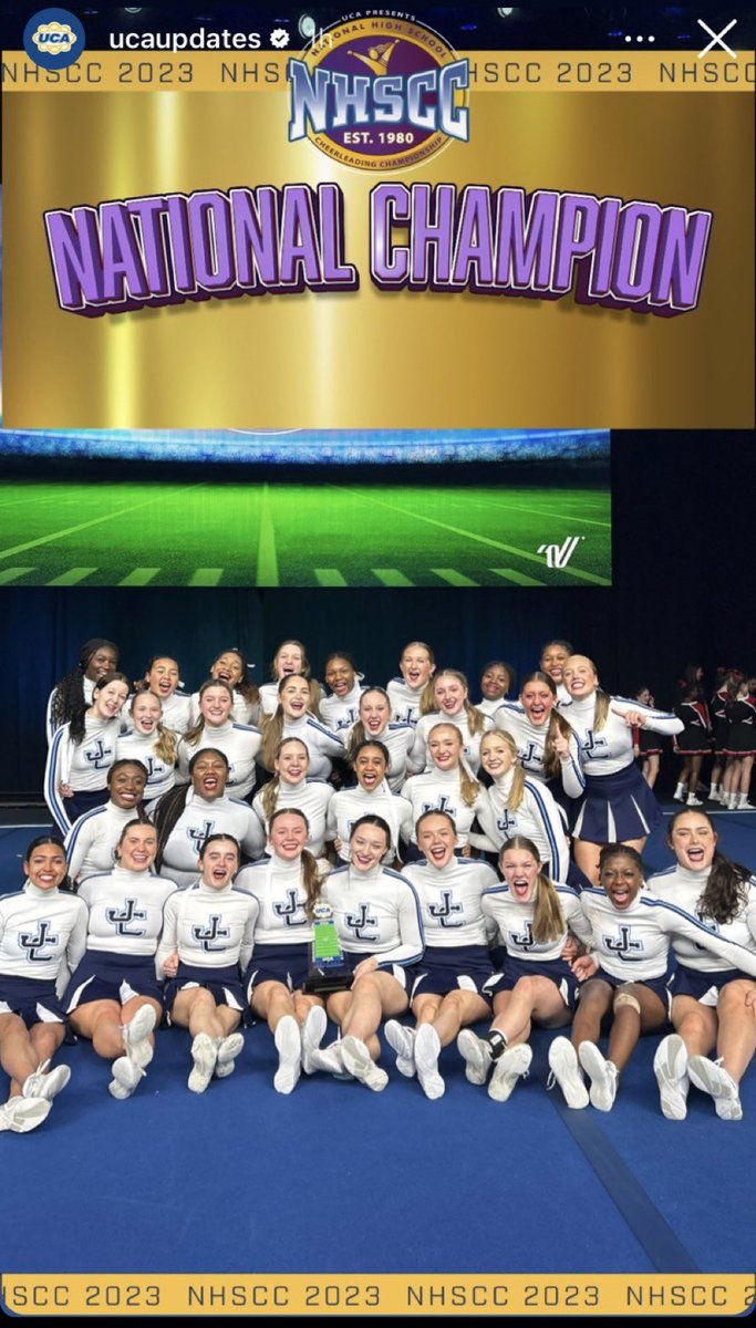 James Clemens Varsity Cheer tweet media