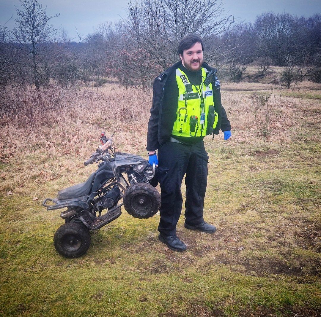 Brownhills WMP on Twitter "👮🏻‍♂️ It is difficult to catch off road