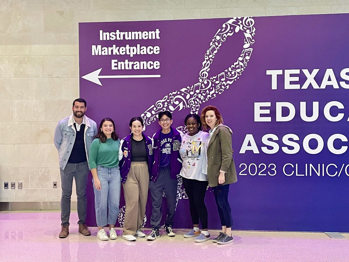 TMEA 2023 weekend is a wrap! 
Extremely proud of the four Allstate students who performed this weekend. 
💜🎶🤍 <a href="/FortBendISD/">Fort Bend ISD</a> <a href="/TMEA/">TMEA</a> <a href="/RPHS_Panthers/">Ridge Point HS</a> #ridgepointchoir #TMEA2023