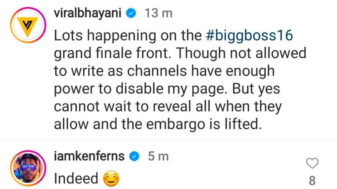 <a href="/viralbhayani77/">Viral Bhayani</a> Well very first time i am curious too to know what is the truth behind it. 😃