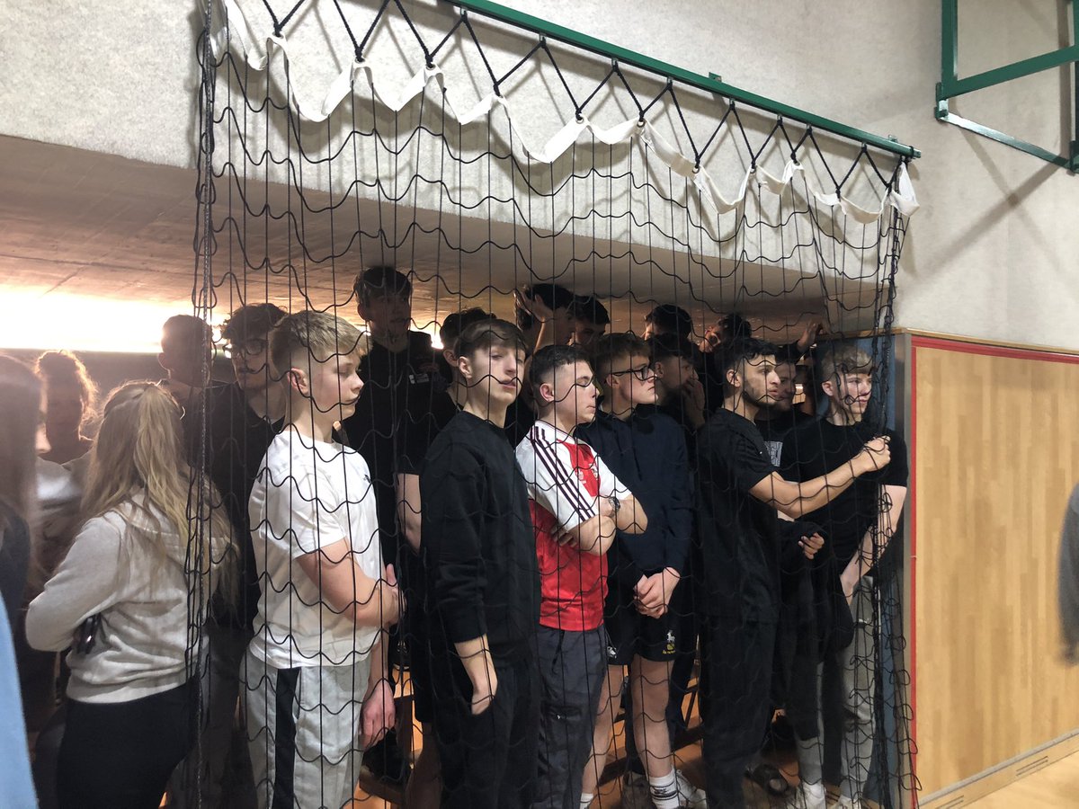 Ended the evening with a futsal tournament. The gym was (literally!!) packed to the roof with enthusiastic players