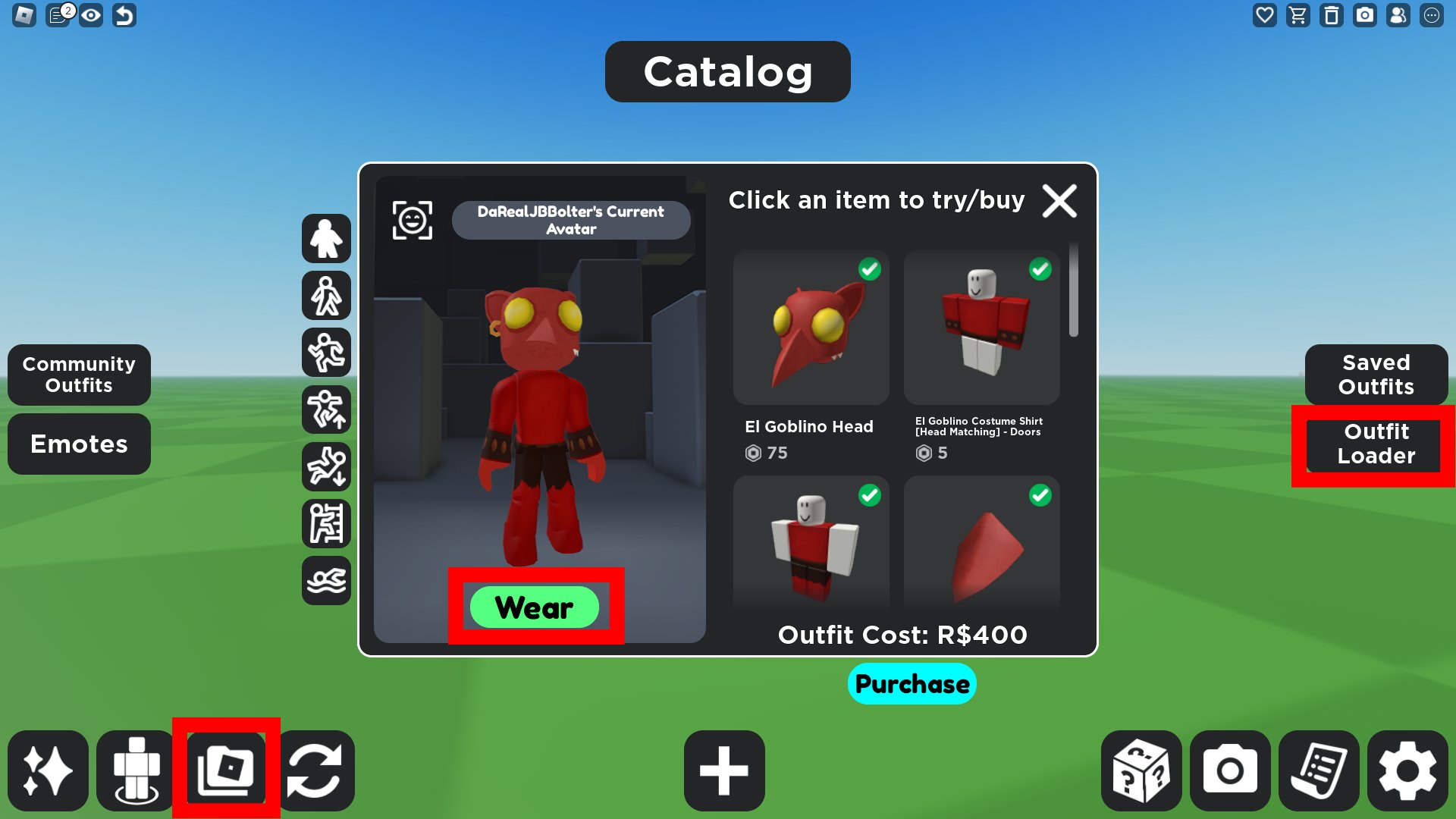 doors roblox Outfit