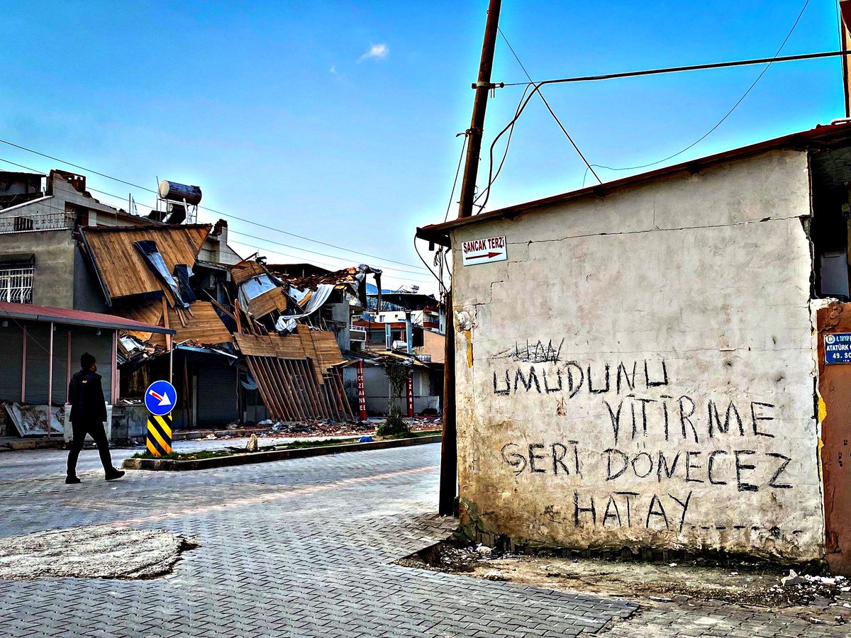 "Umudunu yitirme, geri döneceğiz Hatay…"