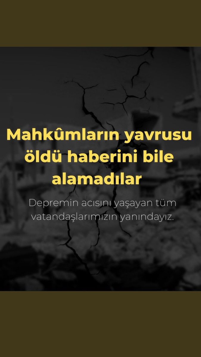 incenecmibursa's tweet photo. 📌

KISMI AF NEDEN ÇIKMIYOR?!

Tutuklu ve hükümler depremden dolayı ailelerinden haber alamıyor.!
@adalet_bakanlik bununla ilgili acil bir  düzenleme yaparak bu sorunları çözemelidir.Ayrıca yıllardır bekleyen söz verilen kısmı affın çıkması gerekiyor.!

@RTErdogan
@bybekirbozdag https://t.co/jaRw8cPiqd